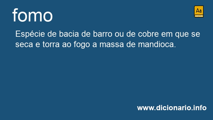 Significado de fomo