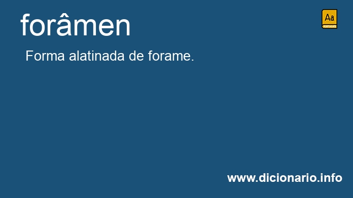 Significado de formen