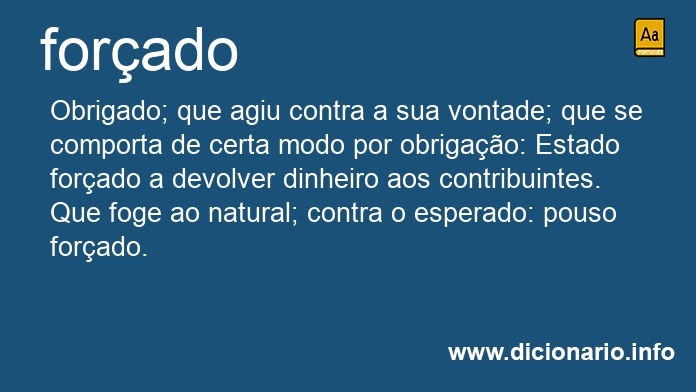 Significado de forada