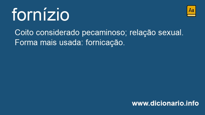 Significado de fornzio