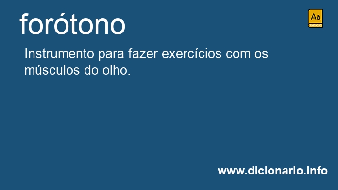 Significado de fortono