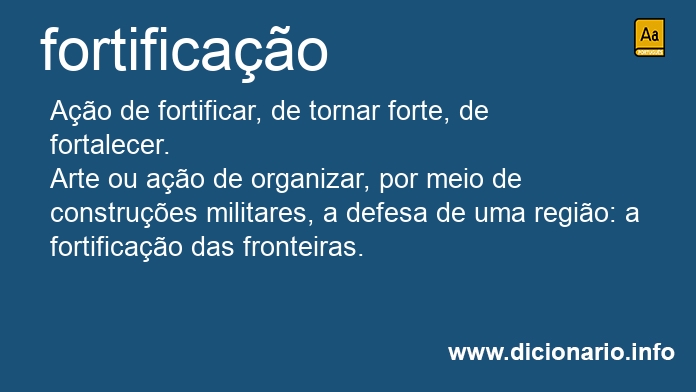 Significado de fortificao