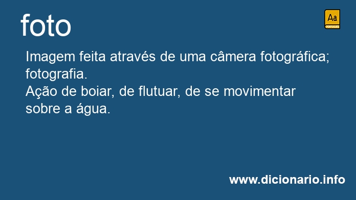 Significado de fotos