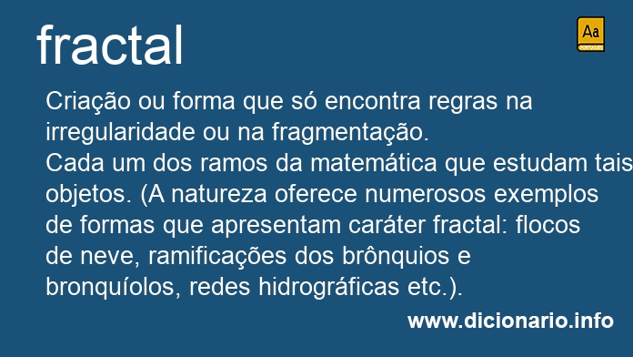 Significado de fractal