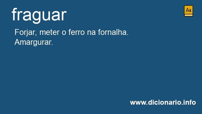 Significado de fraguai