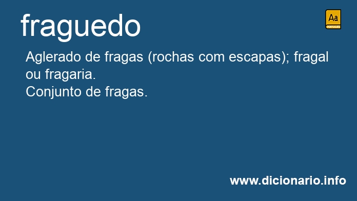 Significado de fragueda