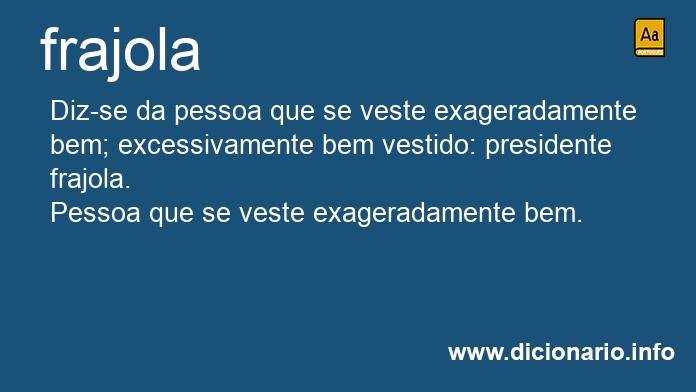 Significado de frajola