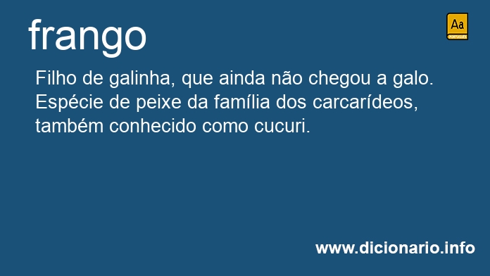 Significado de frangos