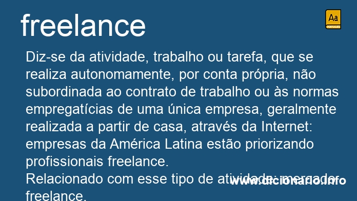 Significado de freelance