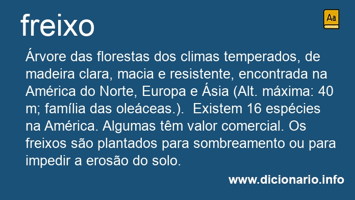 Significado de freixos