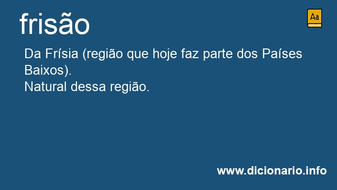 Significado de frises