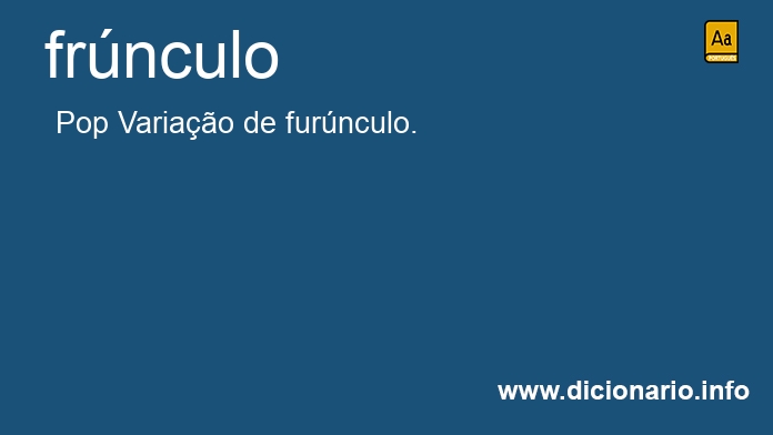 Significado de frnculo