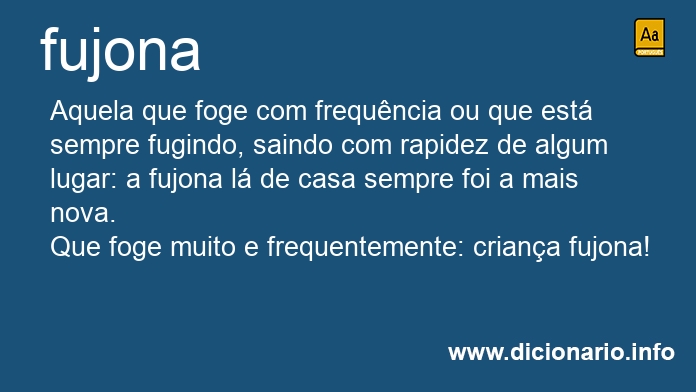 Significado de fujonas