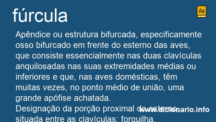Significado de frcula
