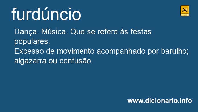 Significado de furdncios
