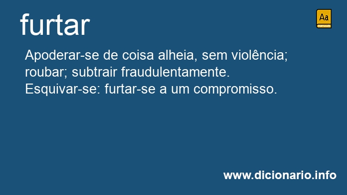 Significado de furtares