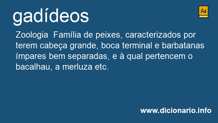 Significado de gaddeos