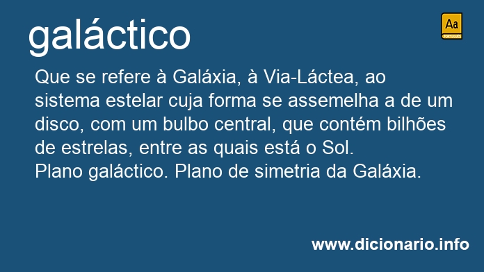 Significado de galctica