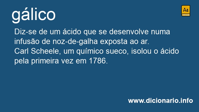 Significado de glico