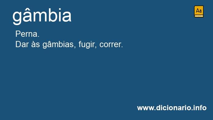 Significado de gmbia