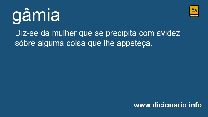 Significado de gmia