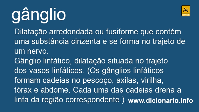 Significado de gnglio