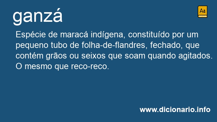 Significado de ganz