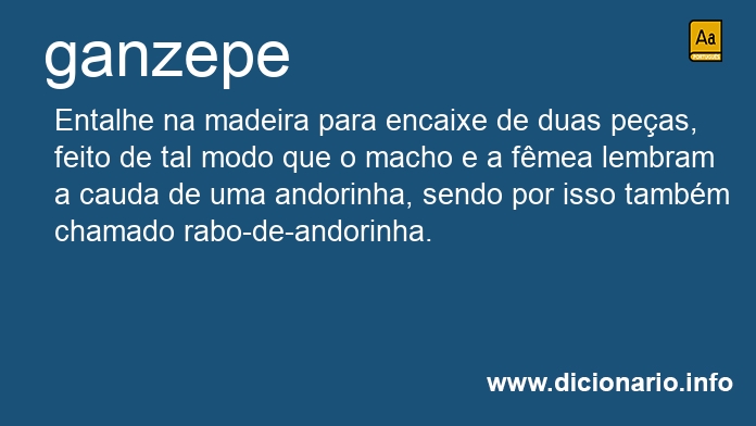 Significado de ganzepe