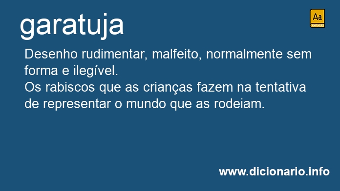 Significado de garatuja