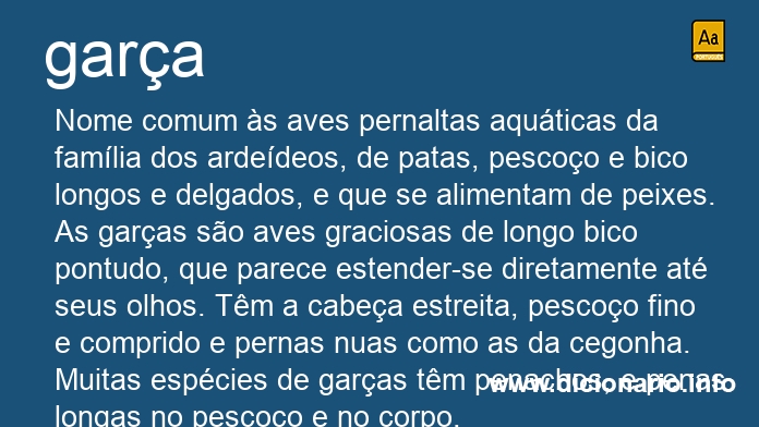 Significado de garas