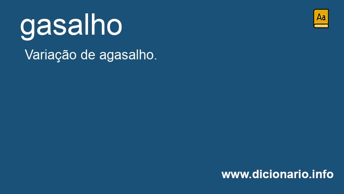 Significado de gasalho