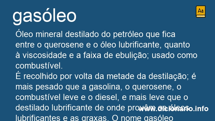 Significado de gasleo
