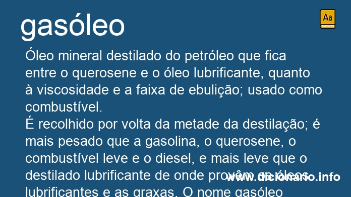 Significado de gasleo