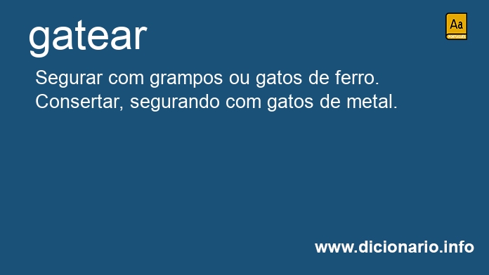 Significado de gateamos