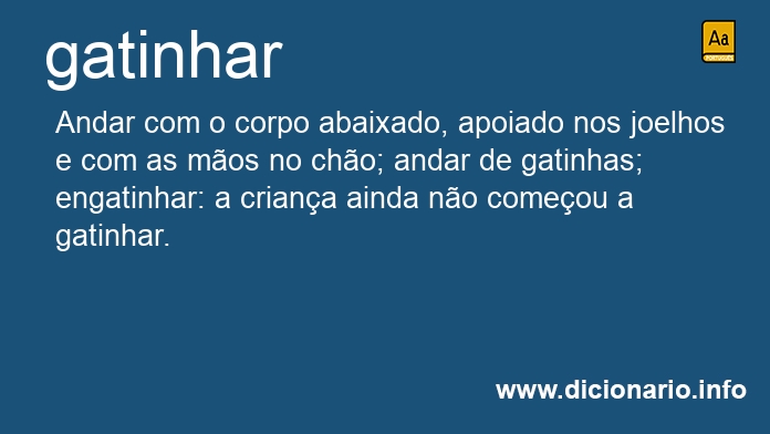 Significado de gatinhaste