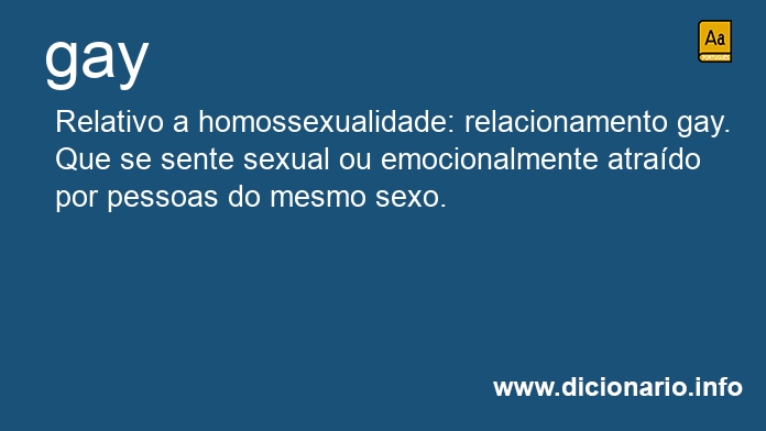 Significado de gay