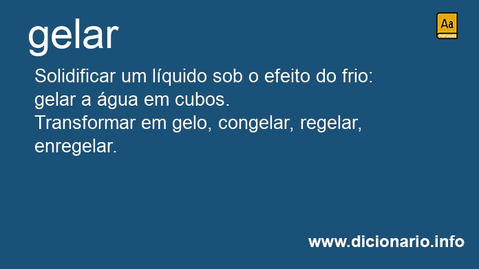 Significado de gelemos