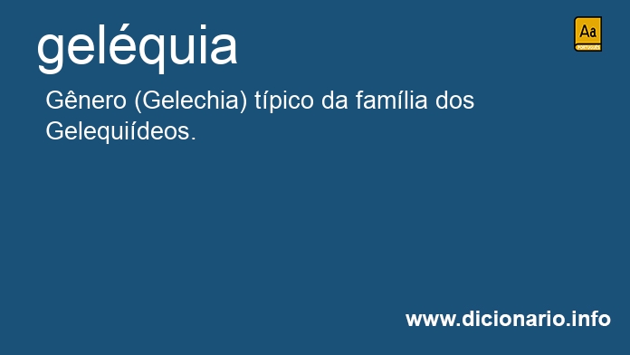 Significado de gelquia