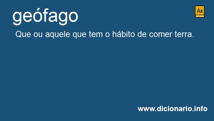 Significado de gefago