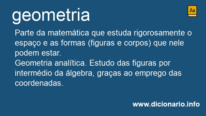 Significado de geometria