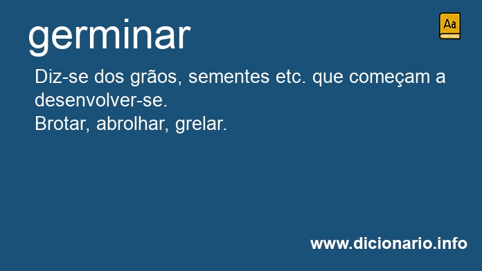 Significado de germinavam