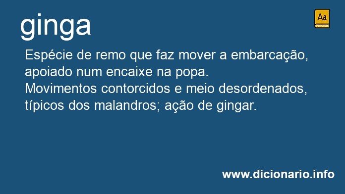 Significado de ginga