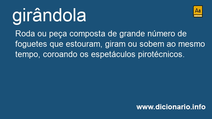 Significado de girndola