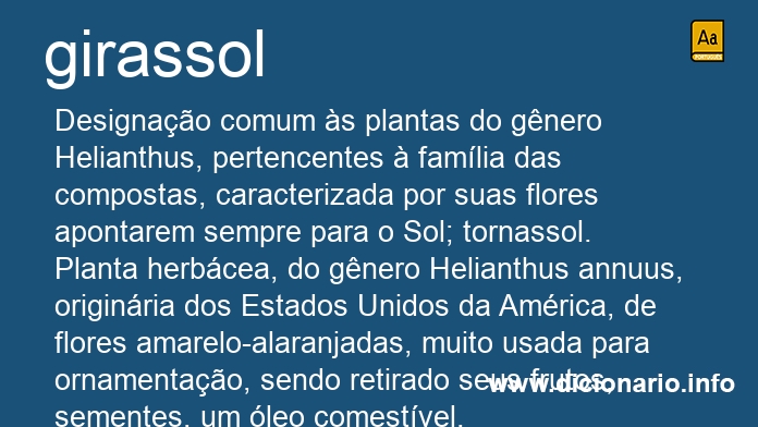 Significado de girassol