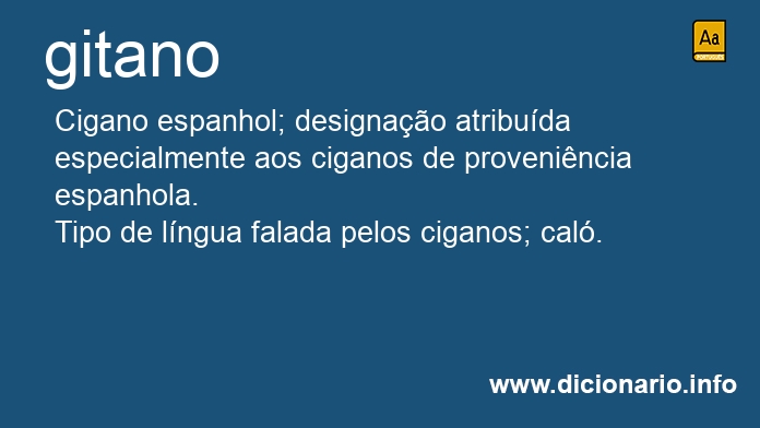 Significado de gitanos