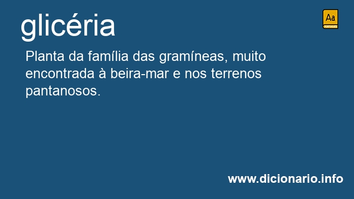 Significado de glicria