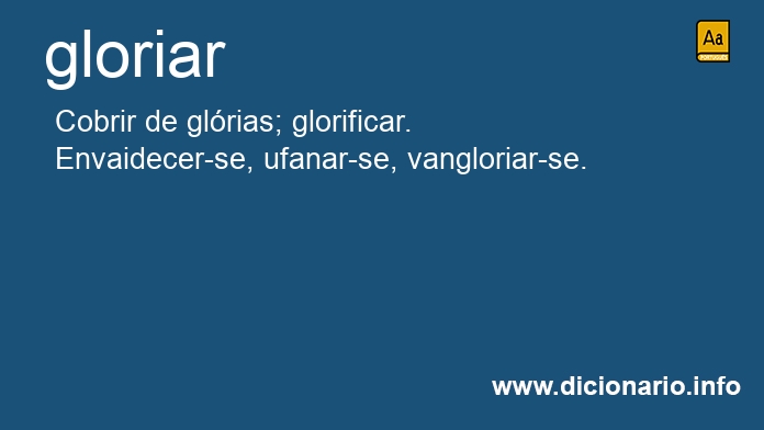 Significado de gloriaram