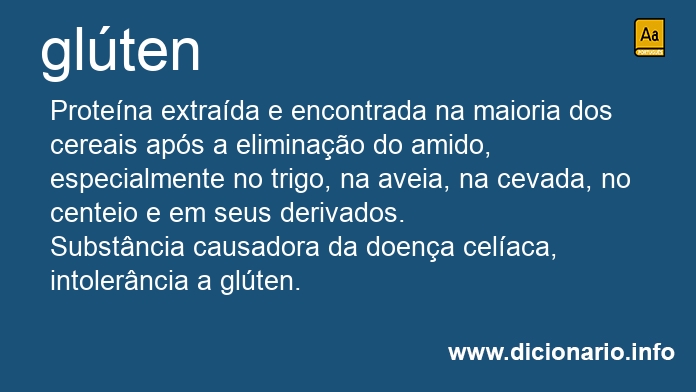 Significado de glten