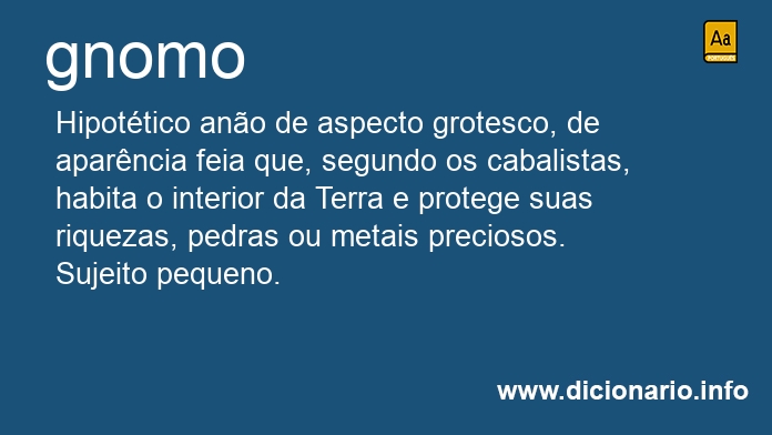 Significado de gnomo