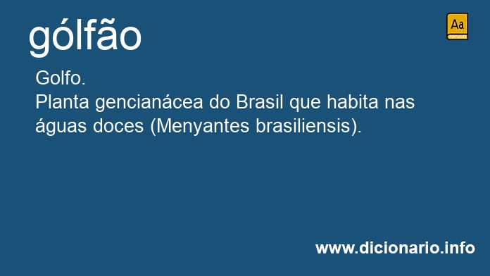 Significado de glfo
